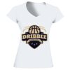 Softstyle® Ladies' V-Neck T-Shirt Thumbnail