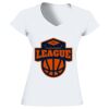 Softstyle® Ladies' V-Neck T-Shirt Thumbnail
