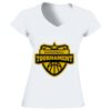 Softstyle® Ladies' V-Neck T-Shirt Thumbnail