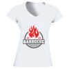 Softstyle® Ladies' V-Neck T-Shirt Thumbnail