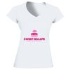 Softstyle® Ladies' V-Neck T-Shirt Thumbnail