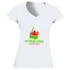 Softstyle® Ladies' V-Neck T-Shirt Thumbnail