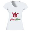 Softstyle® Ladies' V-Neck T-Shirt Thumbnail