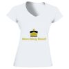 Softstyle® Ladies' V-Neck T-Shirt Thumbnail