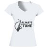Softstyle® Ladies' V-Neck T-Shirt Thumbnail