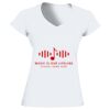 Softstyle® Ladies' V-Neck T-Shirt Thumbnail