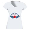 Softstyle® Ladies' V-Neck T-Shirt Thumbnail