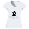 Softstyle® Ladies' V-Neck T-Shirt Thumbnail
