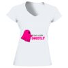 Softstyle® Ladies' V-Neck T-Shirt Thumbnail