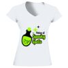 Softstyle® Ladies' V-Neck T-Shirt Thumbnail