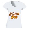 Softstyle® Ladies' V-Neck T-Shirt Thumbnail