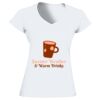 Softstyle® Ladies' V-Neck T-Shirt Thumbnail