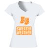 Softstyle® Ladies' V-Neck T-Shirt Thumbnail