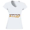 Softstyle® Ladies' V-Neck T-Shirt Thumbnail