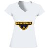 Softstyle® Ladies' V-Neck T-Shirt Thumbnail
