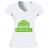 Softstyle® Ladies' V-Neck T-Shirt Thumbnail