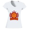 Softstyle® Ladies' V-Neck T-Shirt Thumbnail