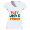 Softstyle® Ladies' V-Neck T-Shirt Thumbnail