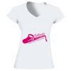 Softstyle® Ladies' V-Neck T-Shirt Thumbnail