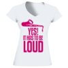 Softstyle® Ladies' V-Neck T-Shirt Thumbnail