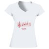Softstyle® Ladies' V-Neck T-Shirt Thumbnail
